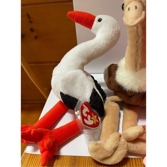 Stilts, Stretch, and Pinky Beanie Babies - Picture 2 of 7